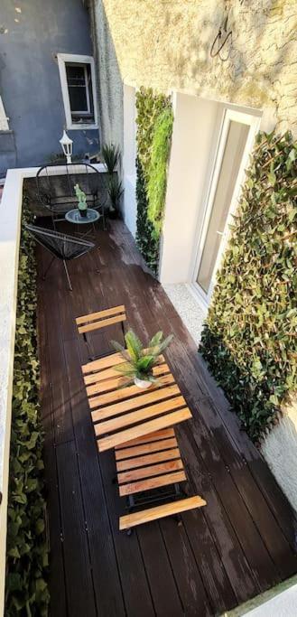 #New#Terrasse Sud Ouest#Pied De La Cite #1 Lejlighed Carcassonne Eksteriør billede